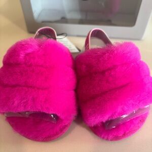Baby girls Fluff Yeah UGG slides